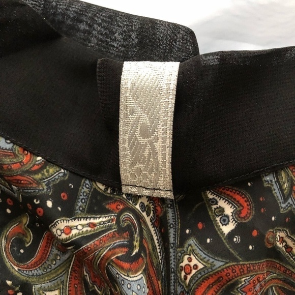 Silk one of a kind versatile wrap around tunic skirt halter top. Boho Paisley - Picture 4 of 14